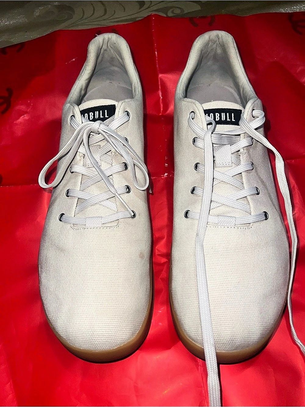 NOBULL Canvas Trainer Ivory Gum Men’s Size 16 CrossFit Gym Shoes